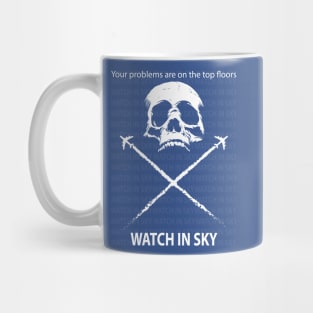 Chemtrails Skull Mug